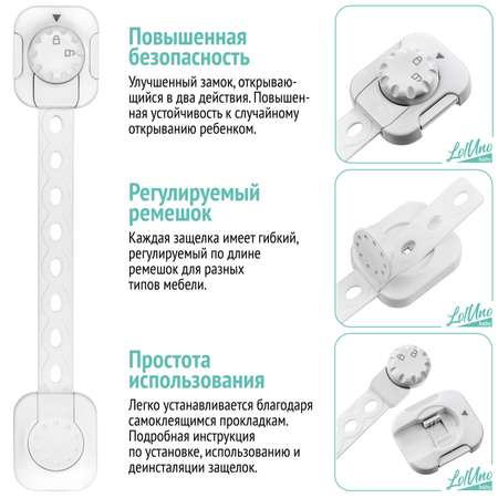 Блокиратор LolUno Home baby 4 шт.