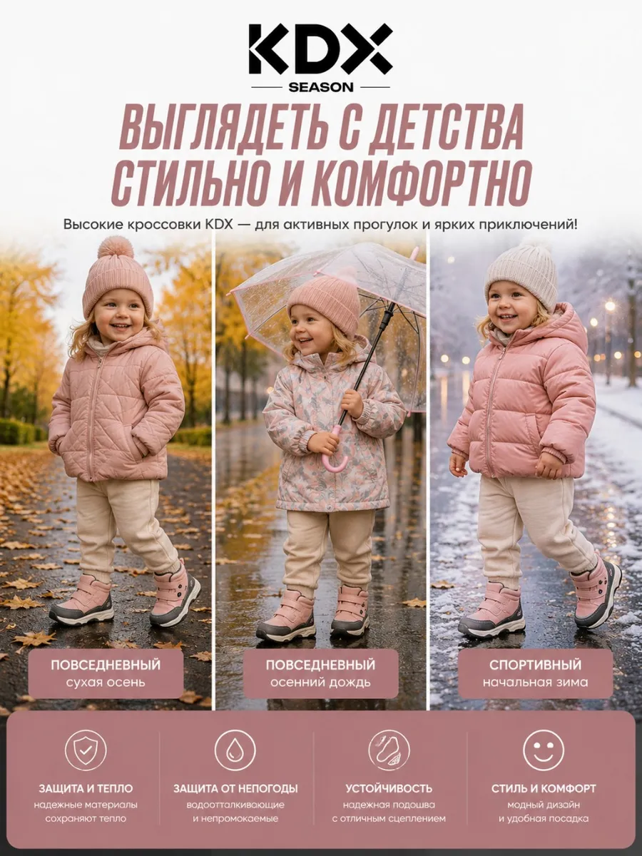 Ботинки KDX SKY-22 fuxia - фото 10
