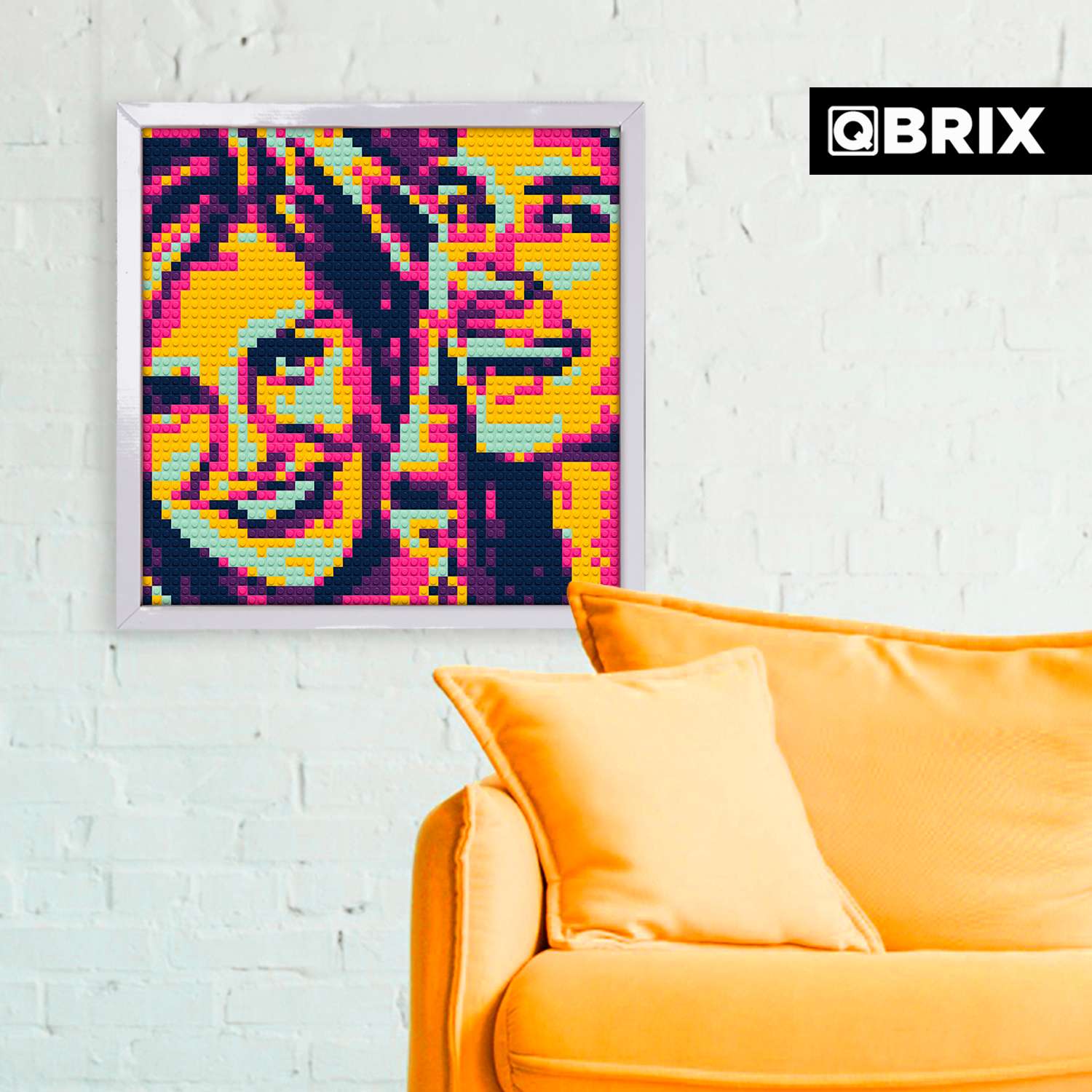 Конструктор QBRIX Фото-конструктор Retrowave блочный - фото 7