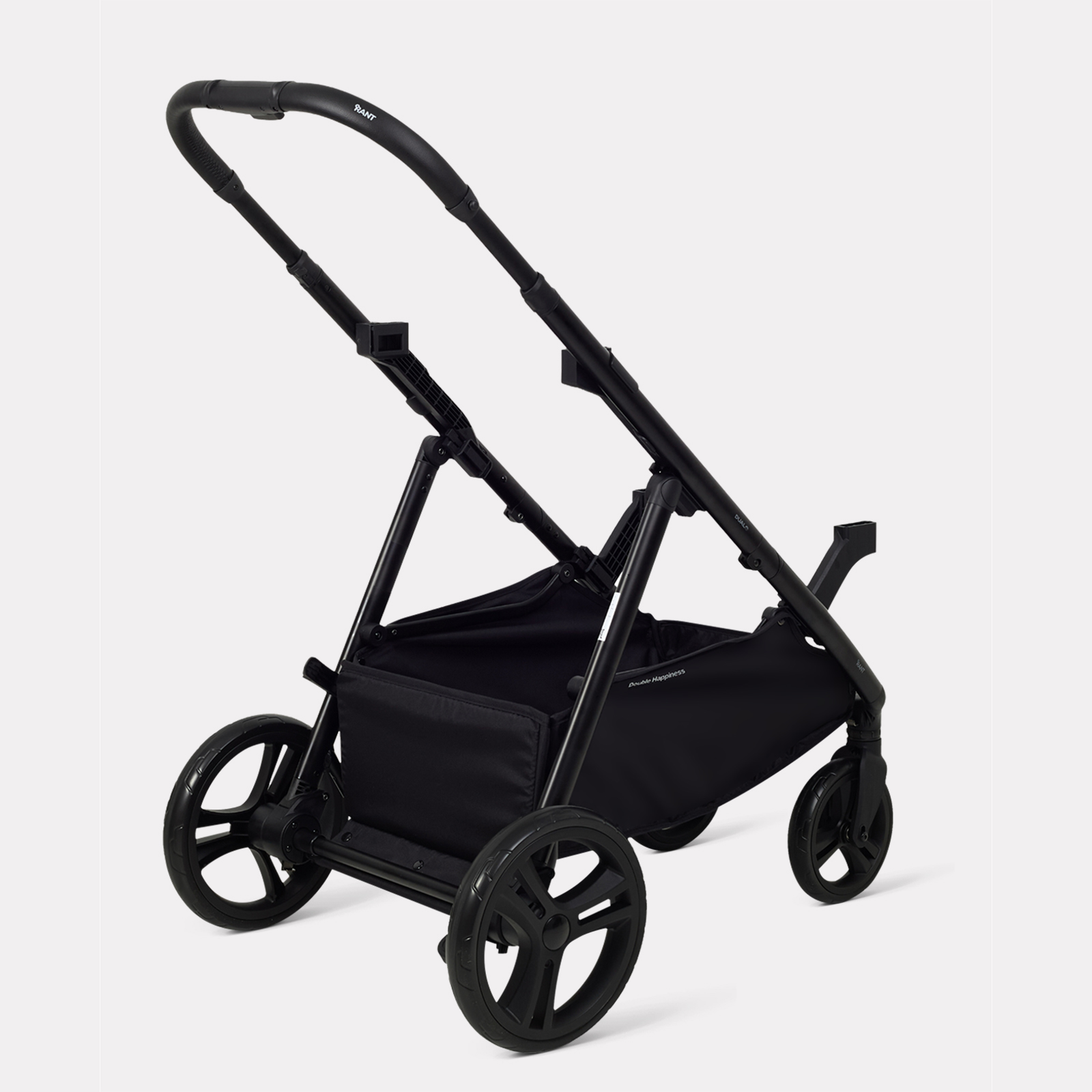 Коляска 2в1 для двойни Rant Basic Dualo коричневый - фото 23