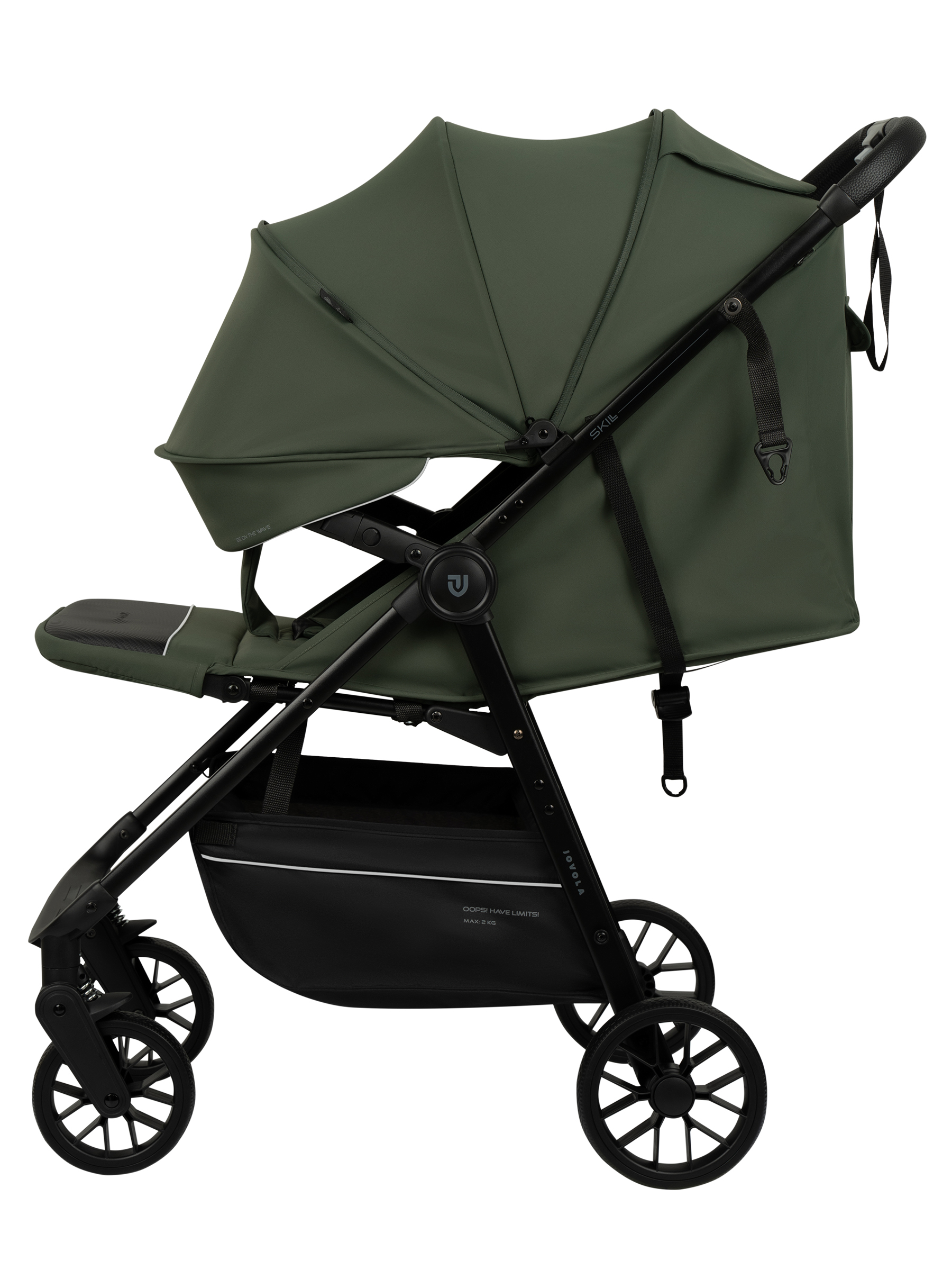 Коляска прогулочная JOVOLA Skill хаки - фото 8