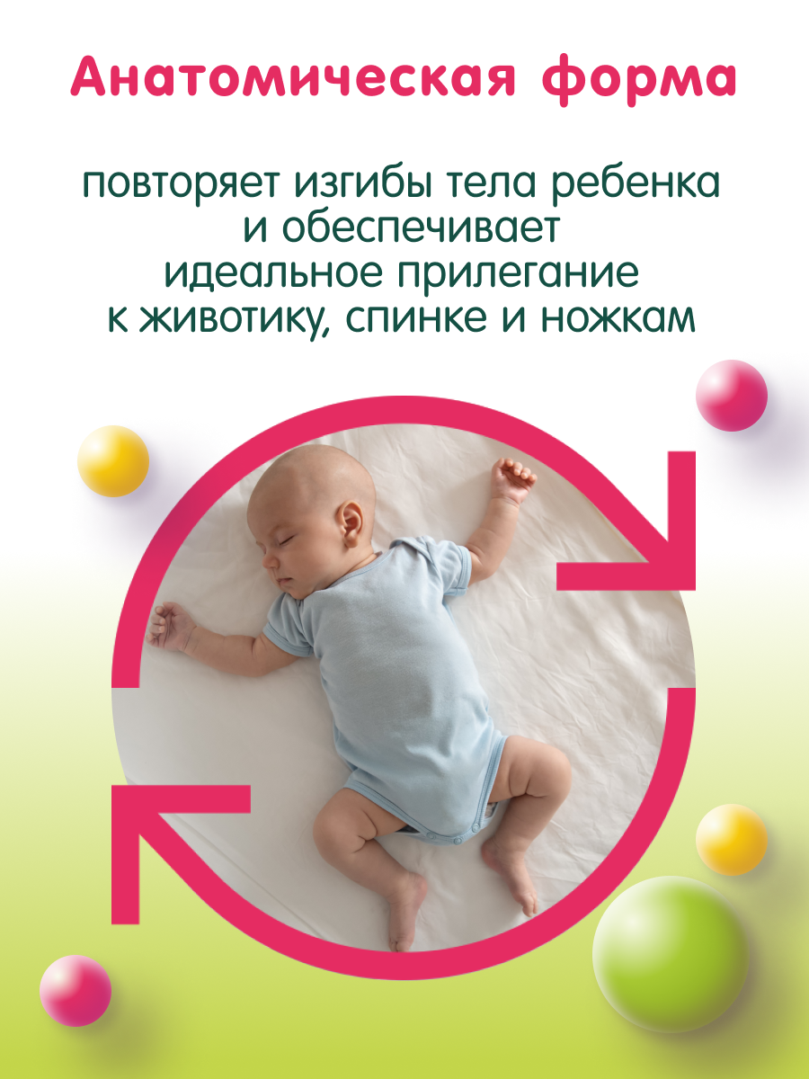 Подгузники INSEENSE M 64 шт. - фото 7
