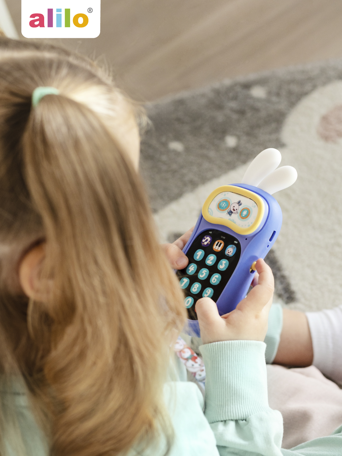 Игрушка alilo телефон Телефон Ушастик-Лапочка - фото 11