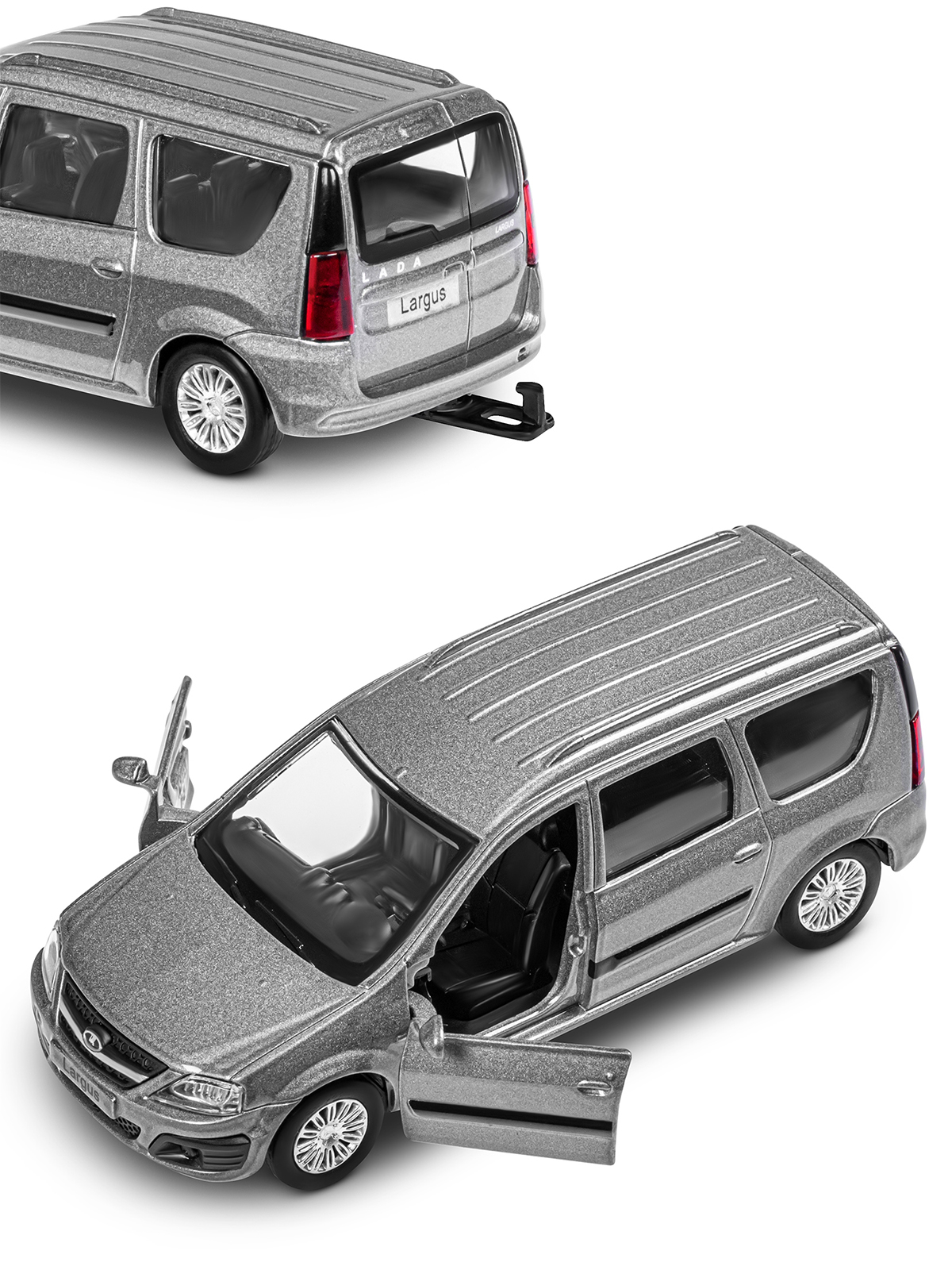 Автомобиль АВТОпанорама LADA Largus 1:43 JB1251626 - фото 12