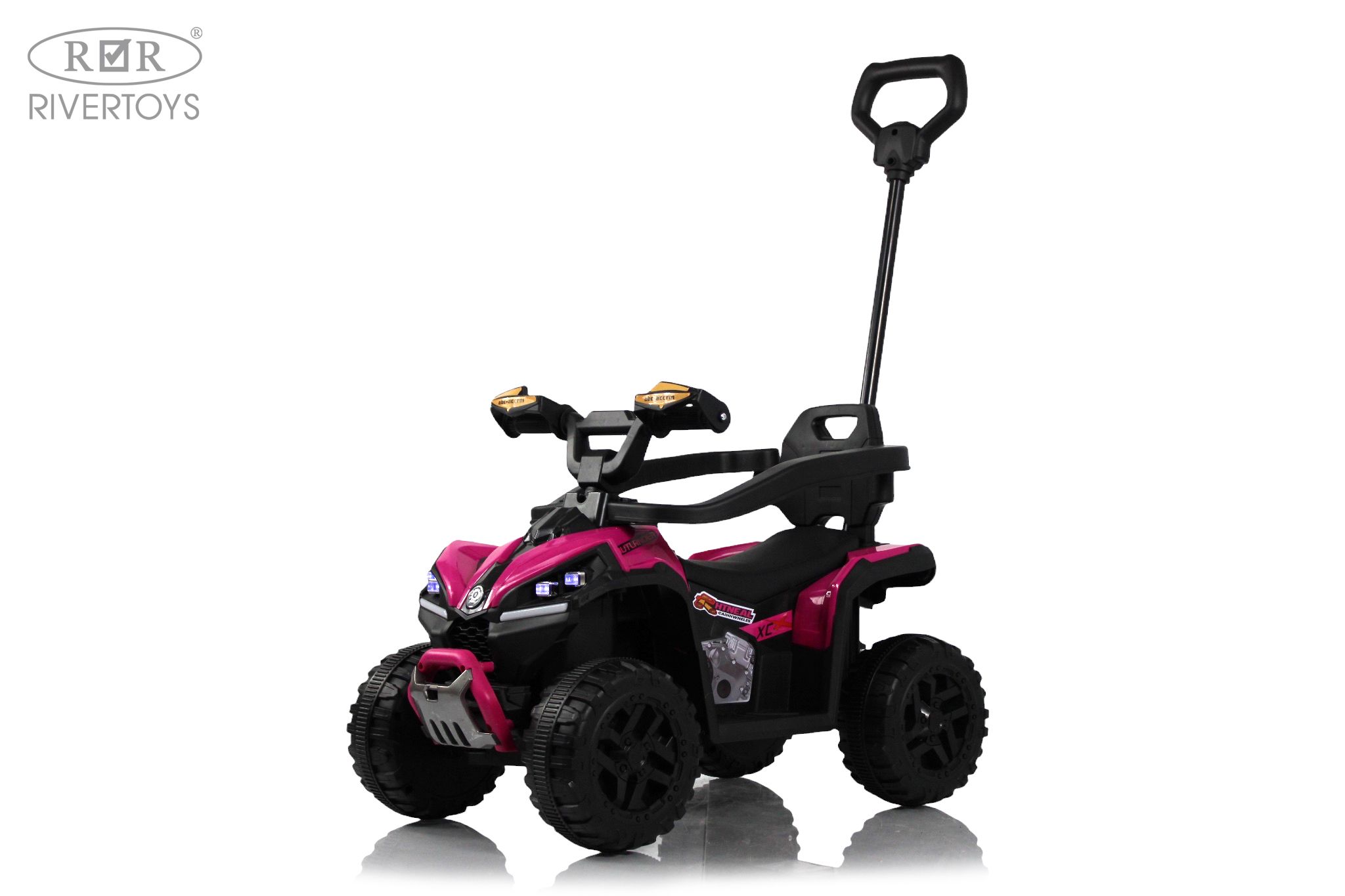 Электромобиль RIVERTOYS F003FF Pink - фото 1
