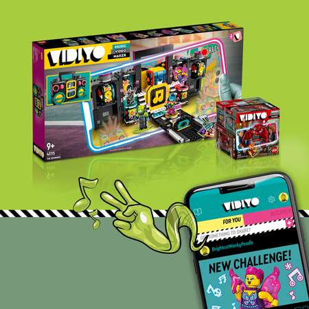 Конструктор LEGO VIDIYO Metal Dragon BeatBox блочный