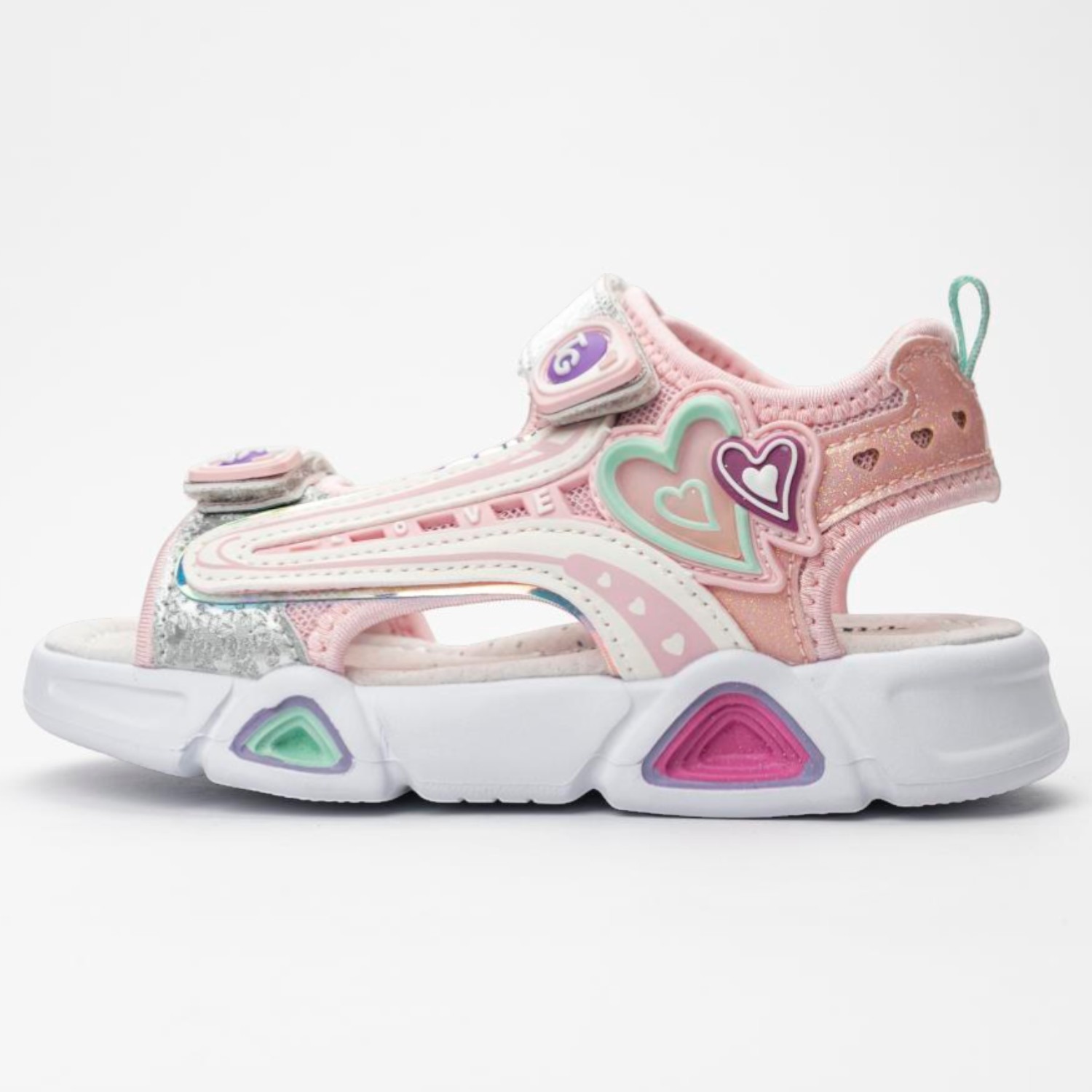 Сандалии TikkaGo 7F18_2605_pink-silver - фото 4