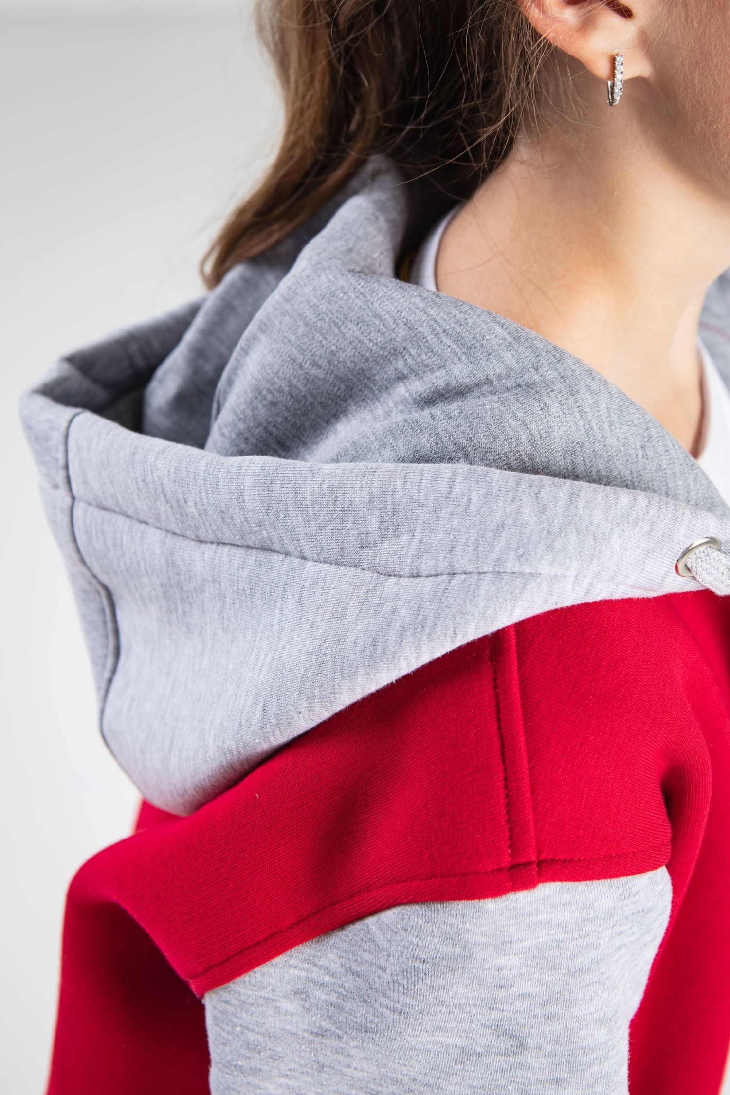 Бомбер БарDuck bd_bomber_greyred - фото 6