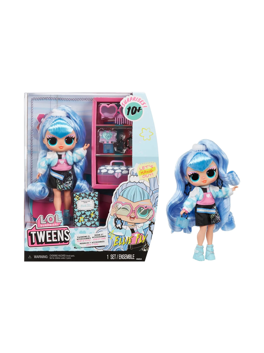 Кукла модельная L.O.L. Surprise! Tweens Элли Флай 591689 высота 16,5 см 00-00019789 - фото 1