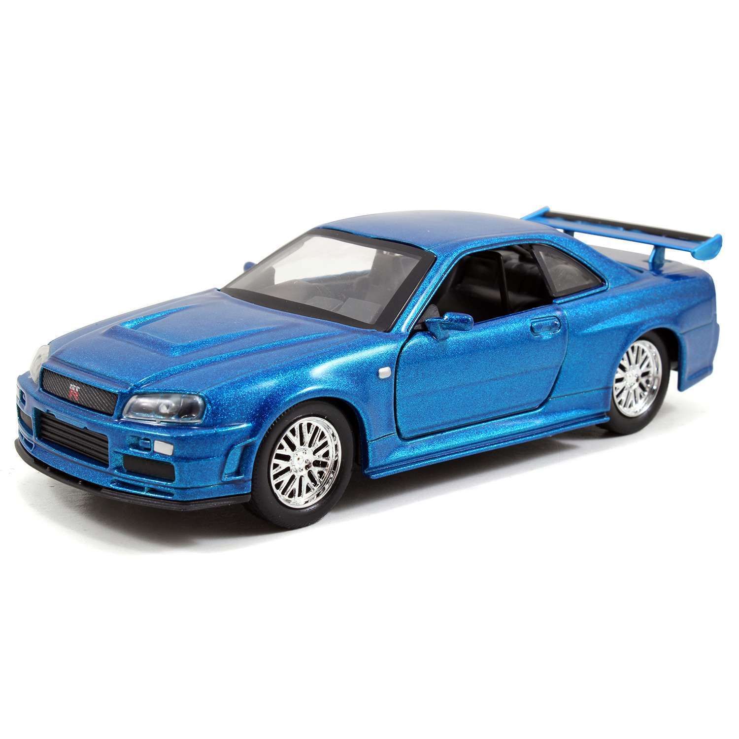Автомобиль Jada Nissan Skyline GTR R34 1:32 ТоуR230 - фото 4
