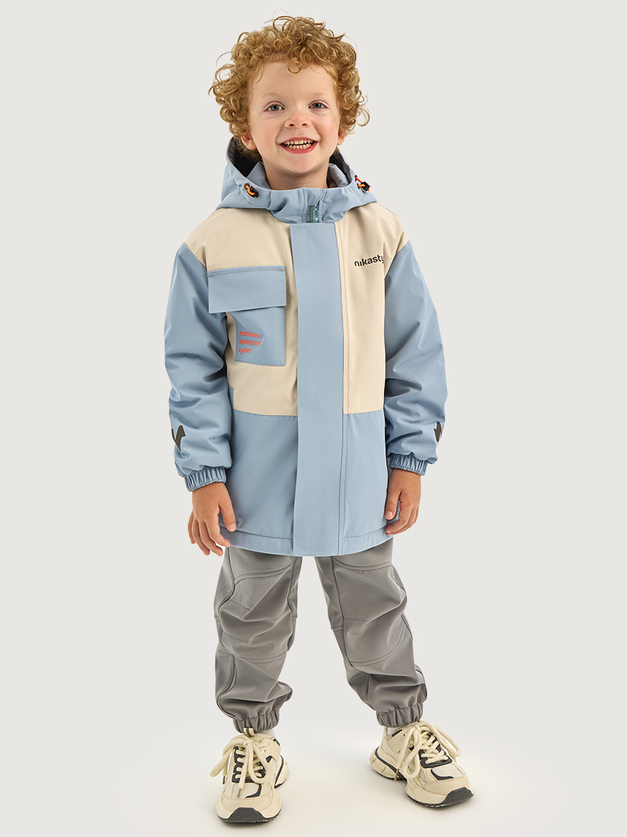 Куртка NIKASTYLE 4м5326 туман/беж - фото 1