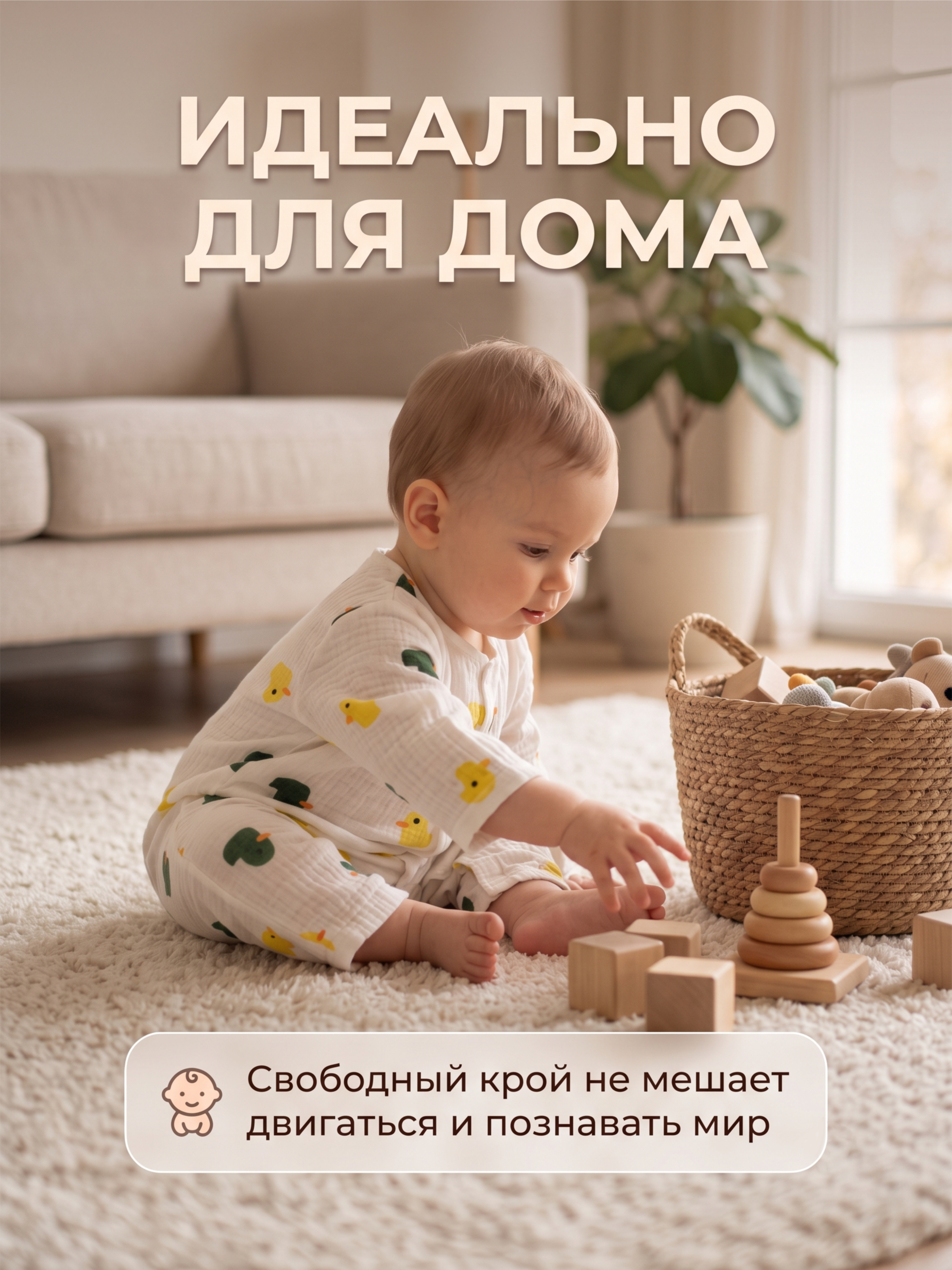 Комбинезон СОННЫЙ ГНОМИК 1003/34 - фото 5