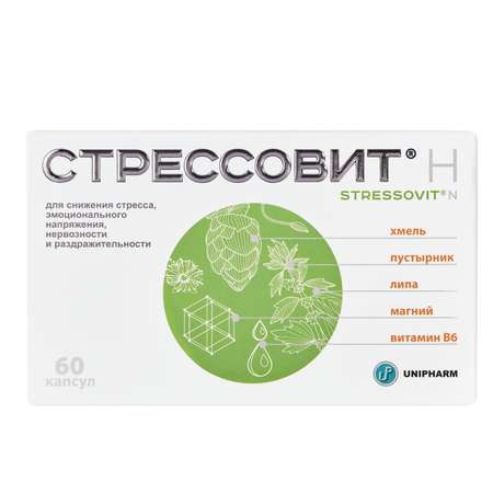 БАД Стрессовит Н 60 капсул