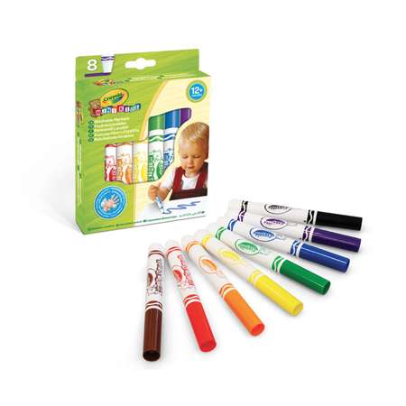 Фломастеры Crayola 8 цв.