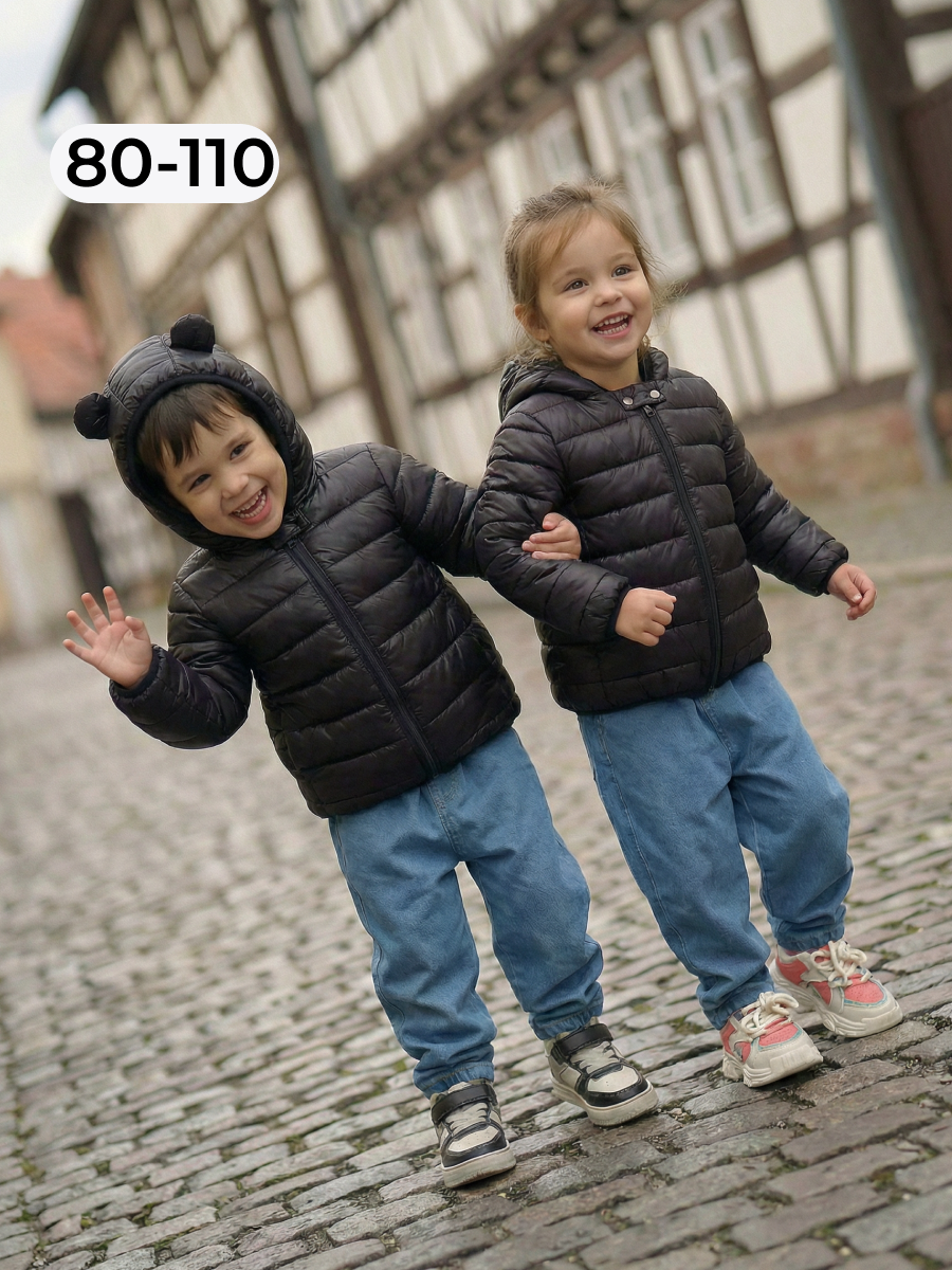 Куртка Artcher BearJacket001black - фото 3