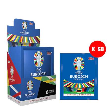Наклейки topps EURO 2024