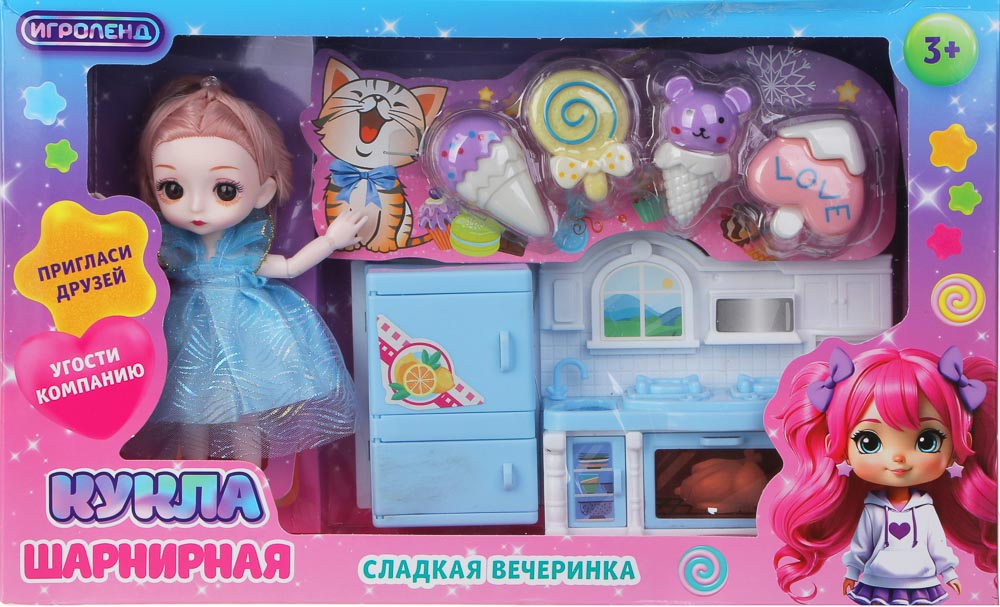 Игровой набор Игроленд Сладкая вечеринка - фото 1