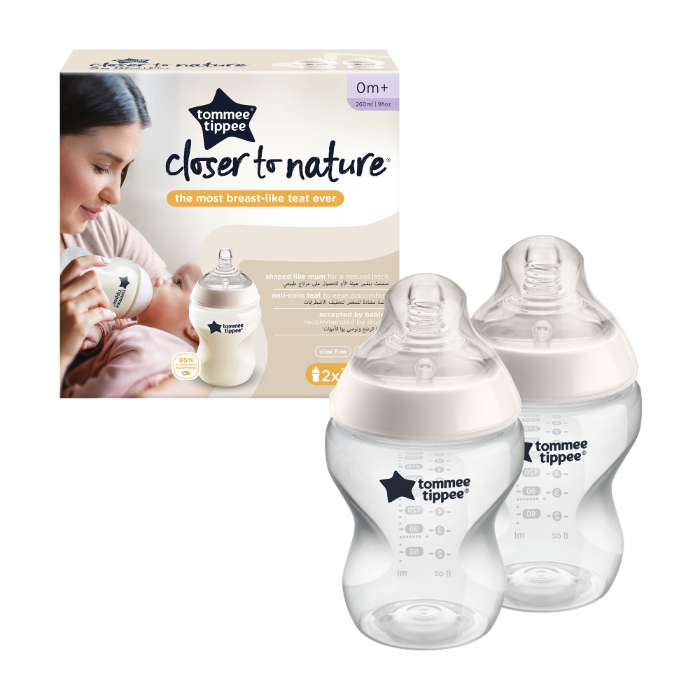 Бутылочка Tommee tippee 260 мл 2 шт. в ассортименте - фото 3