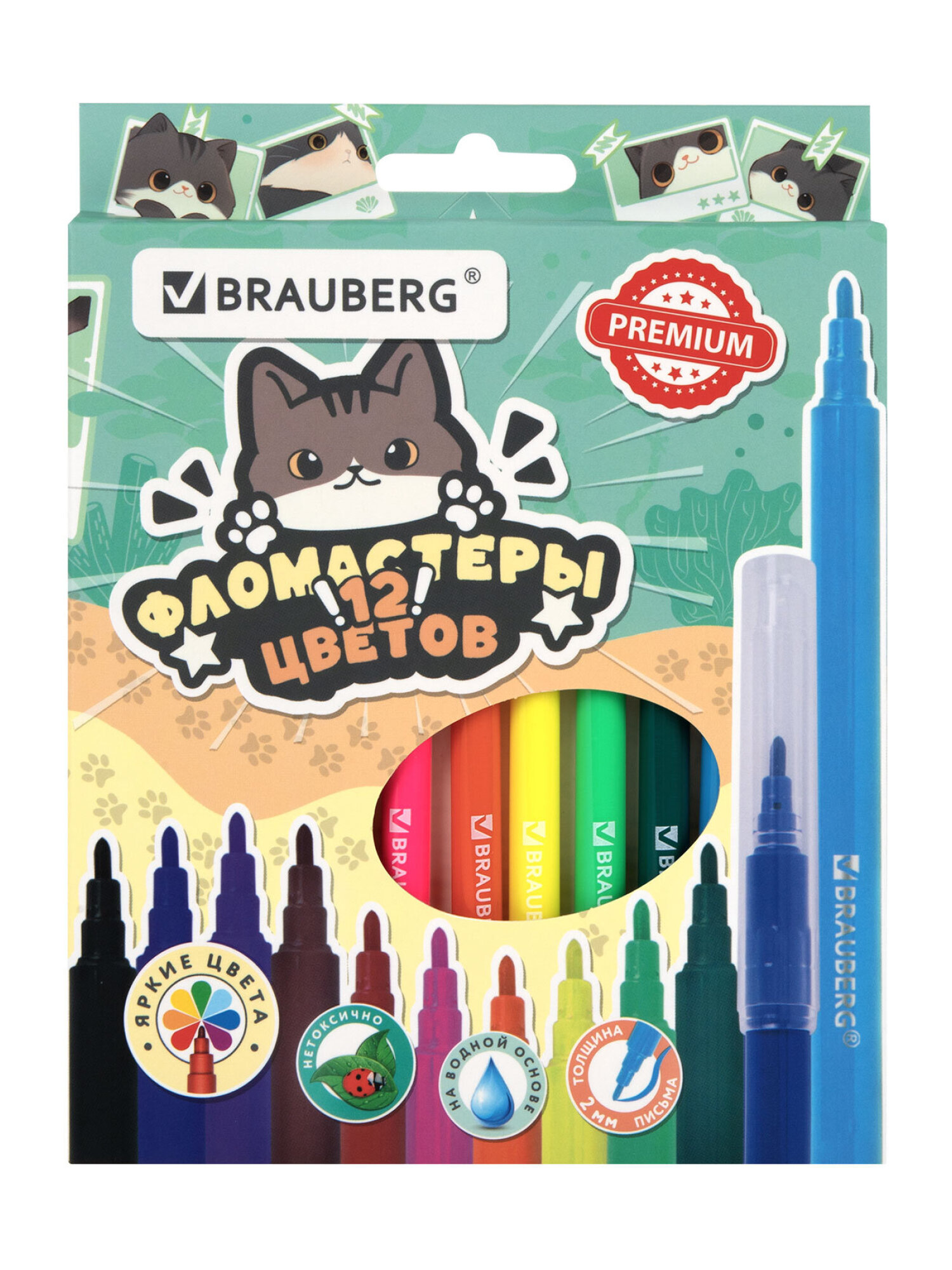 Фломастеры Brauberg - фото 3