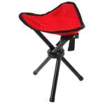 Стул туристический Maclay Треугольный 22х20х30 см до 60 кг красный