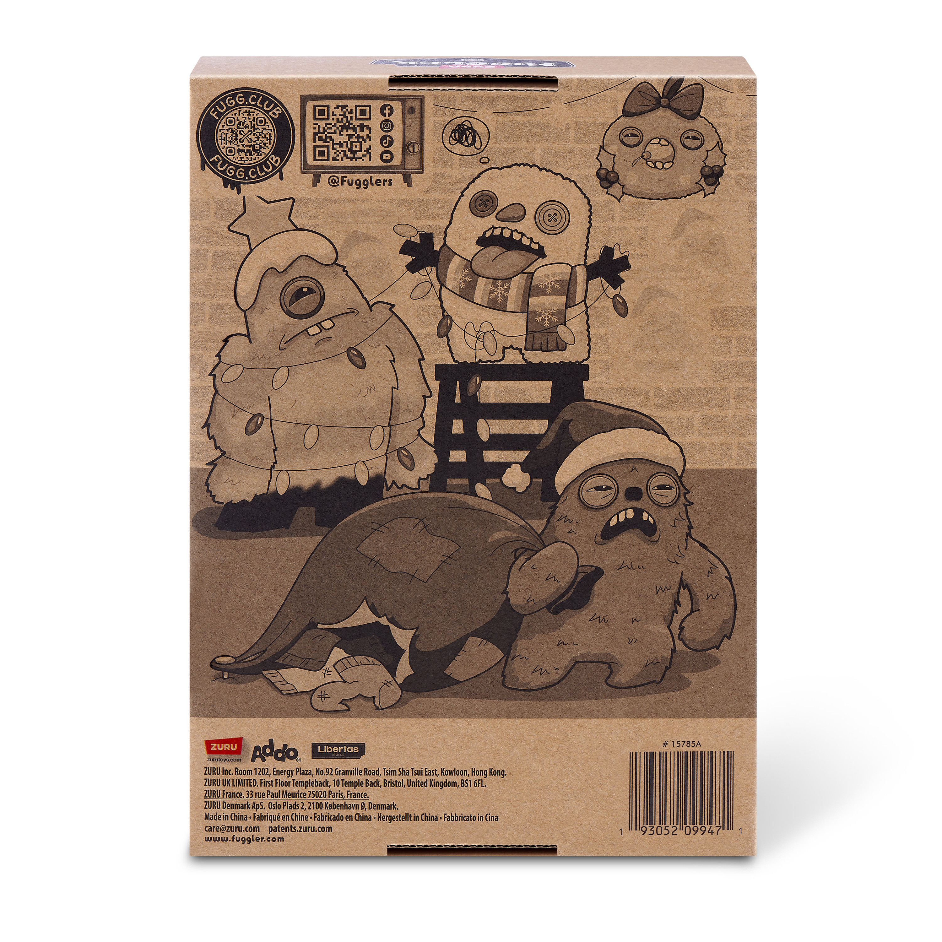 Мягкая игрушка Zuru FUGGLER Снежок - фото 10