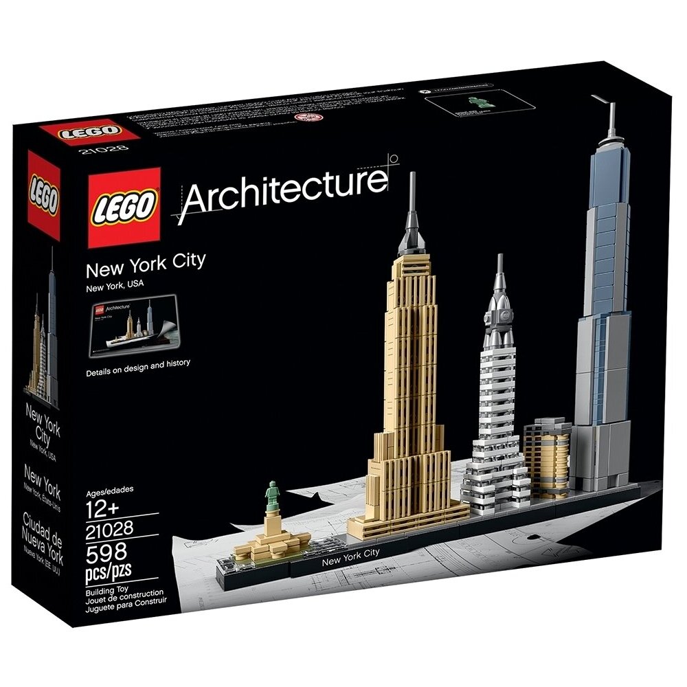 Конструктор LEGO Architecture Нью Йорк 21028 550 дет. - фото 3