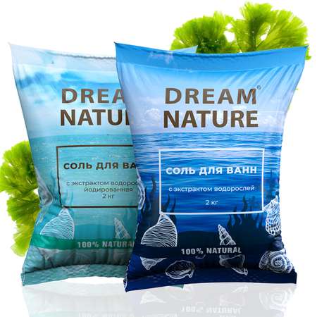 Соль для ванн Dream Nature Дары моря 2000 мл