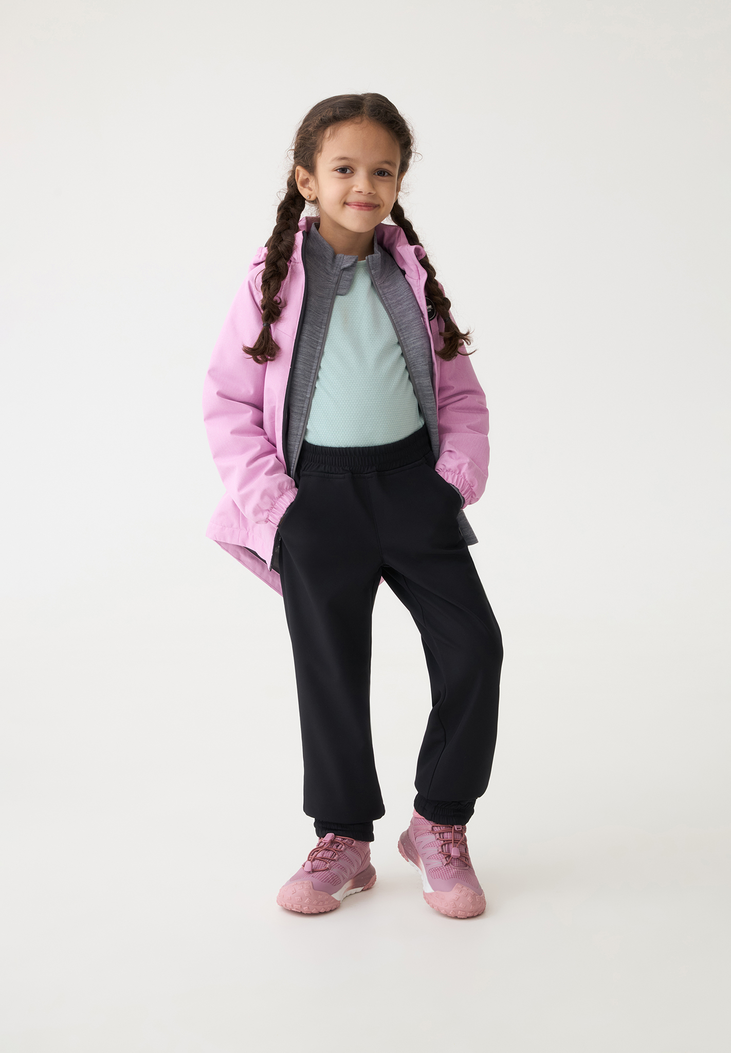 Брюки софтшелл Lassie 72106207-9990 - фото 1