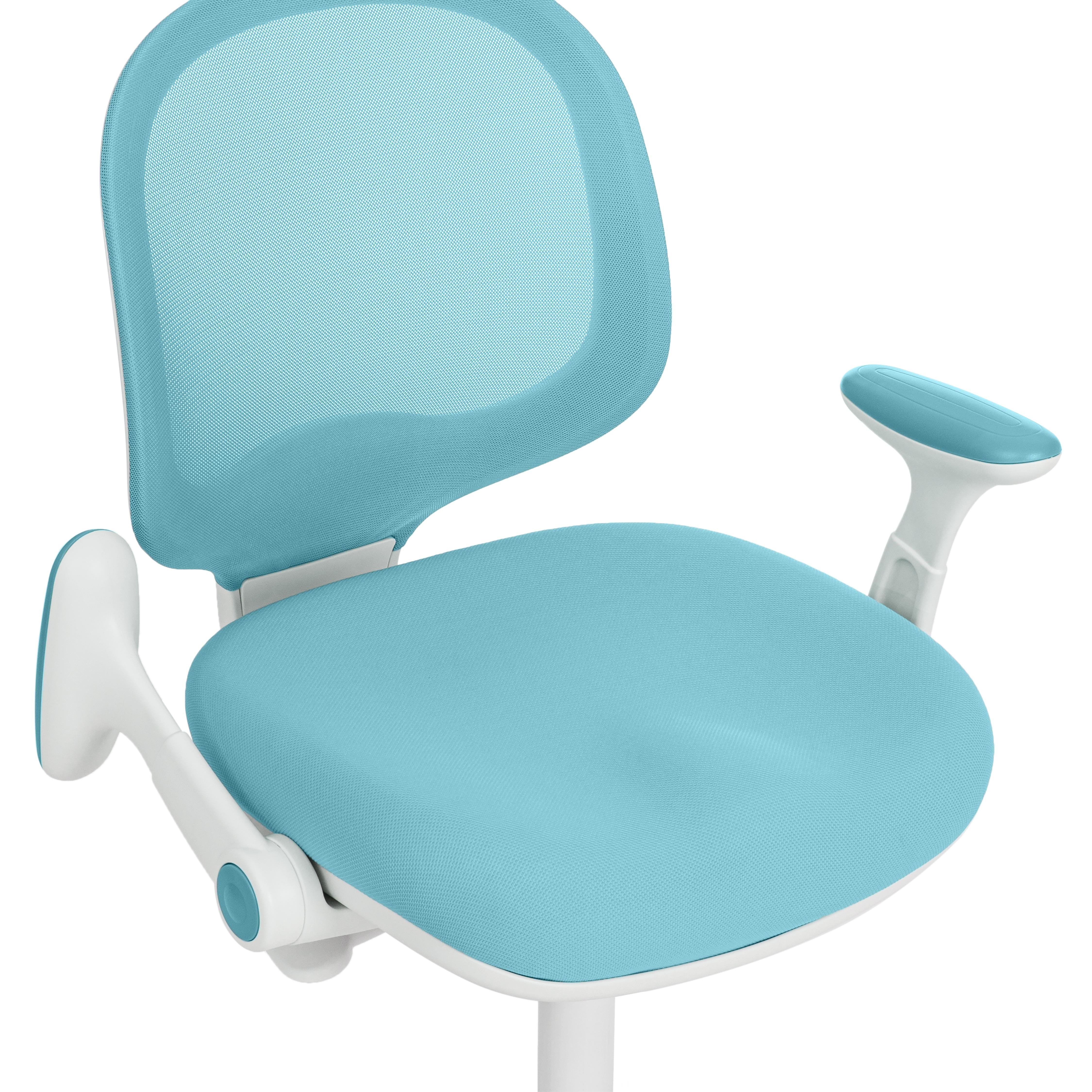 Компьютерное кресло TETCHAIR ткань голубой - фото 15