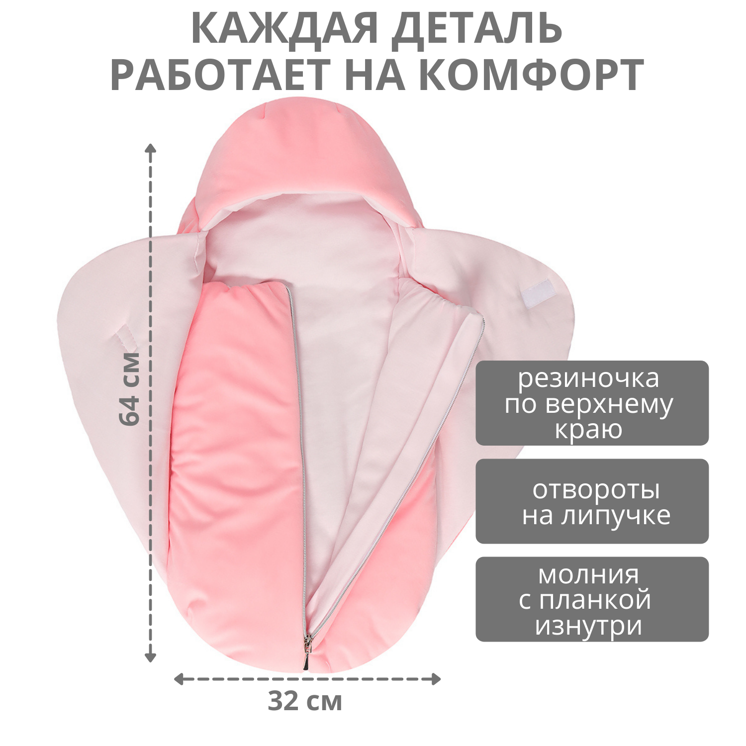 Конверт на выписку Mums Era Baby - фото 5