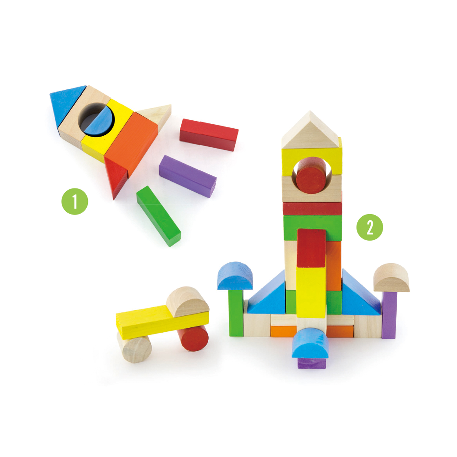 Игрушка New Classic Toys кубики - фото 5