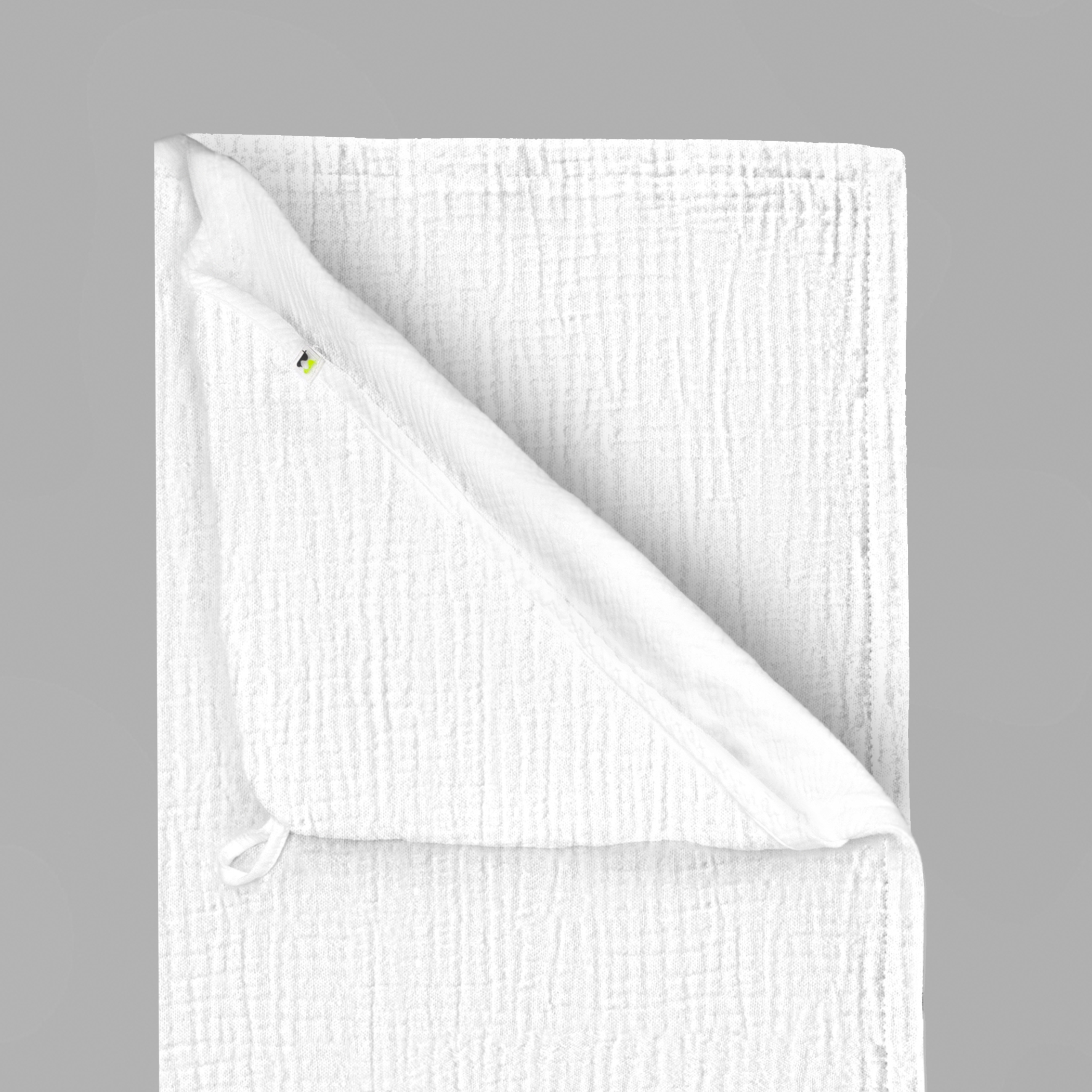 Полотенце уголок Фабрика Бамбук с капюшоном (уголком) 98 x 98 см - фото 2