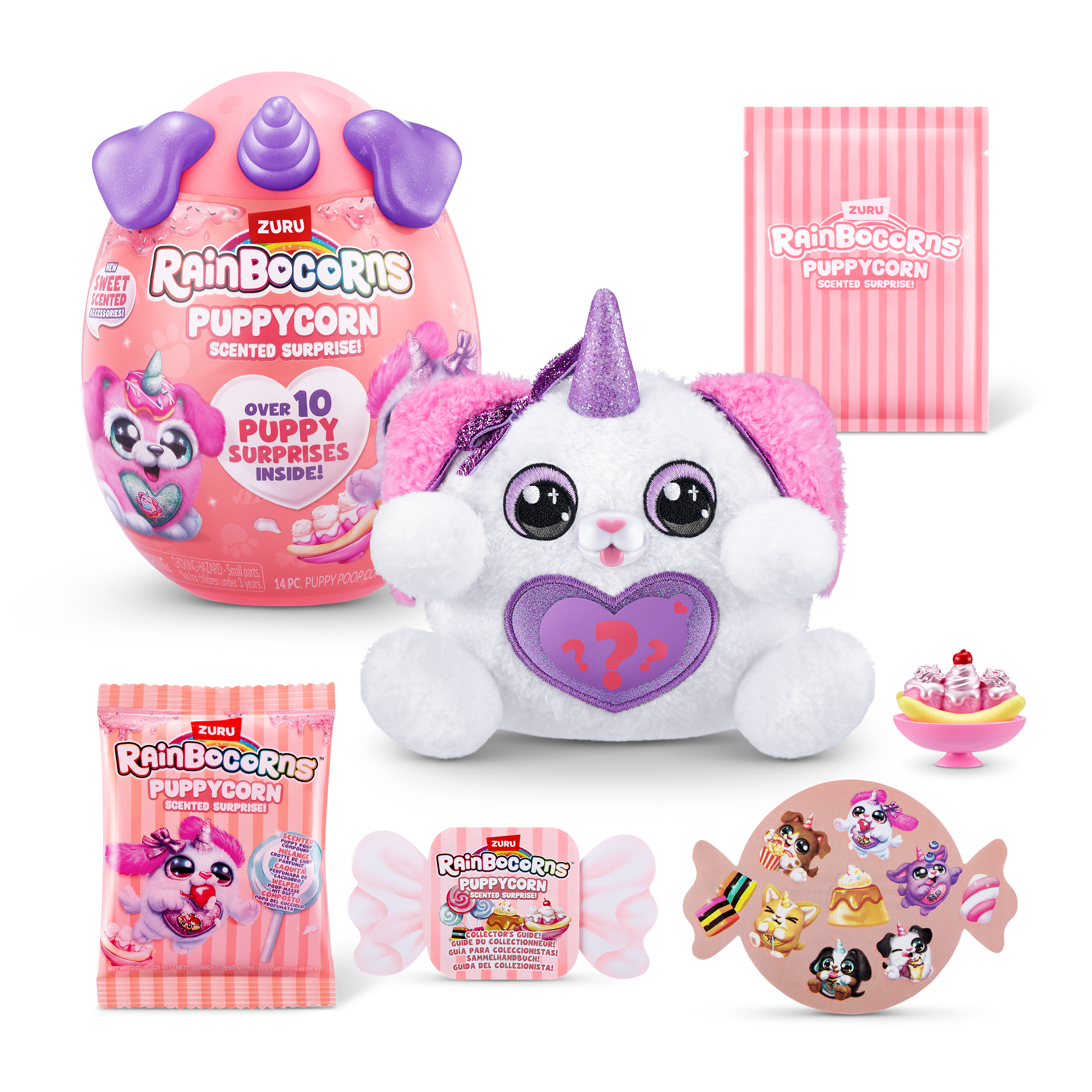 Мягкая игрушка Zuru Rainbocorns собачка Puppycorn в ассортименте - фото 18