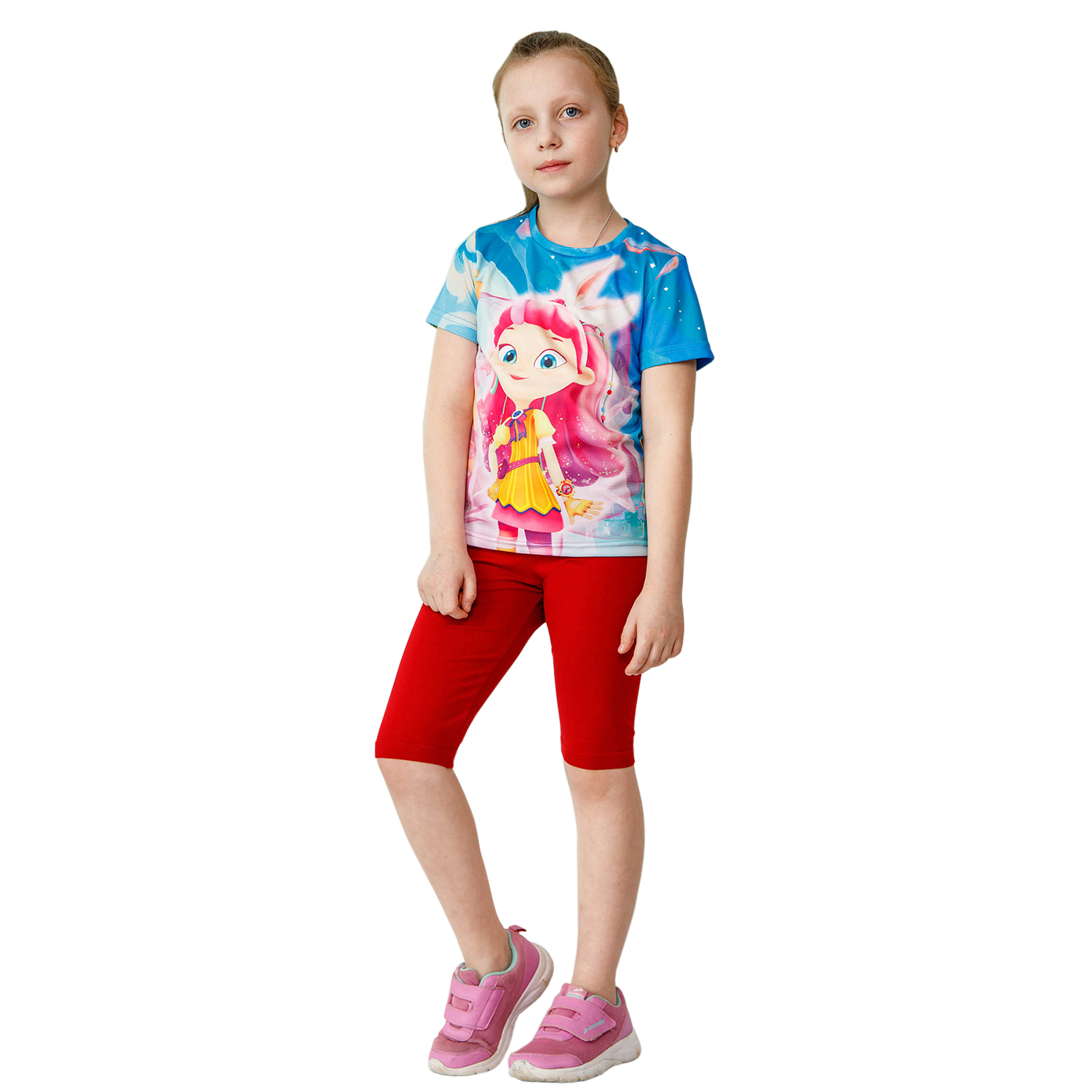 Футболка CROSSSPORT Фдк-004/Розовый - фото 1