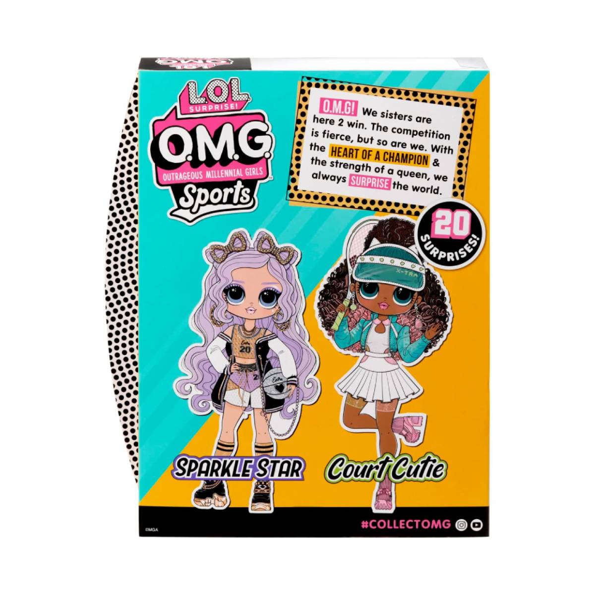 Кукла модельная L.O.L. Surprise! OMG Sports Sparkle Star 00-00019146 - фото 3