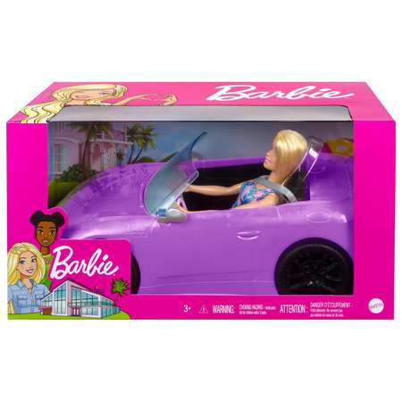 Автомобиль Barbie розовый