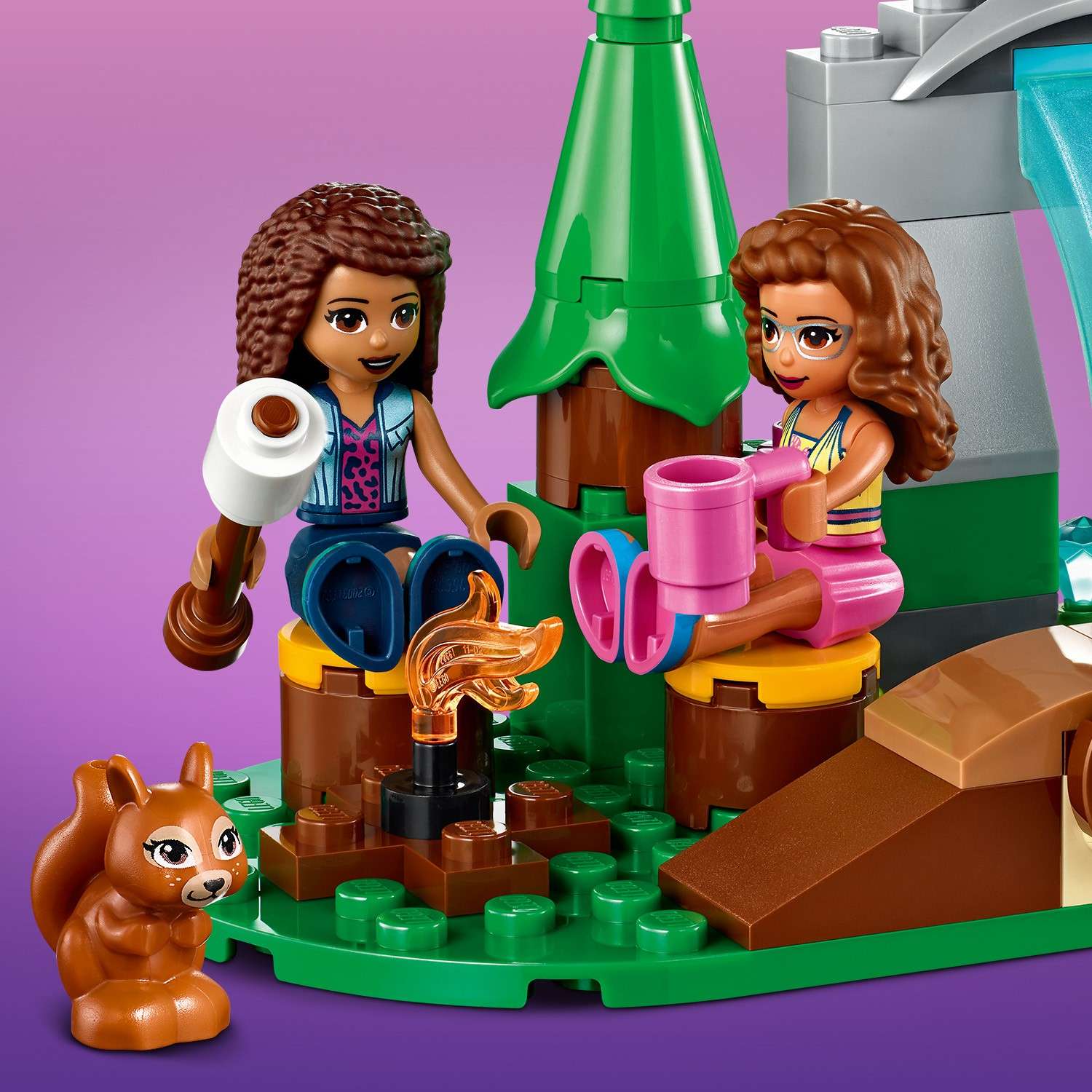 Конструктор LEGO Friends Лесной водопад блочный - фото 4