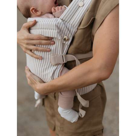 Переноска для новорожденных Timikbaby эргорюкзак полоска