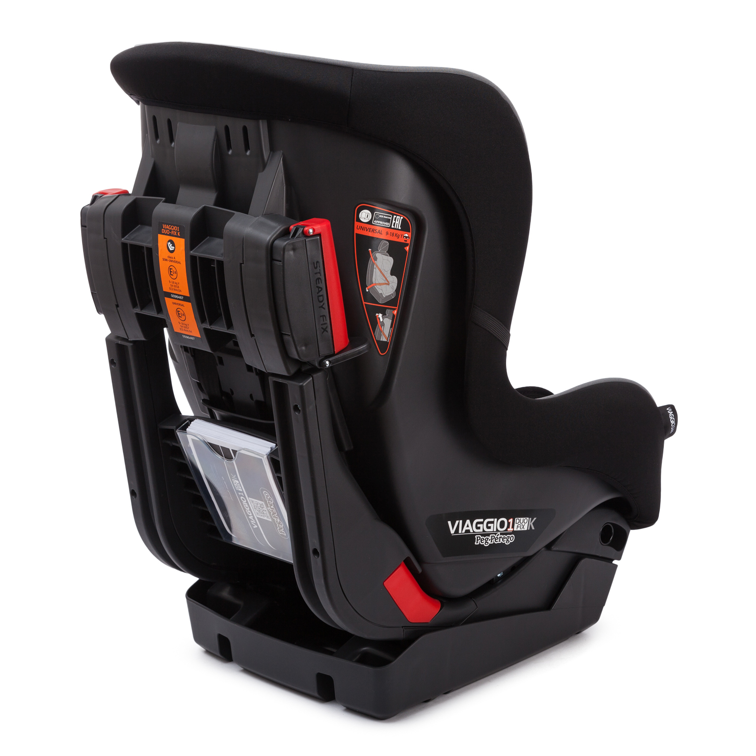 Автокресло Peg-Perego 1 (9-18 кг) черный - фото 7