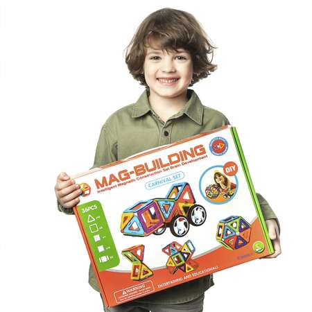 Конструктор EziKIDS магнитный