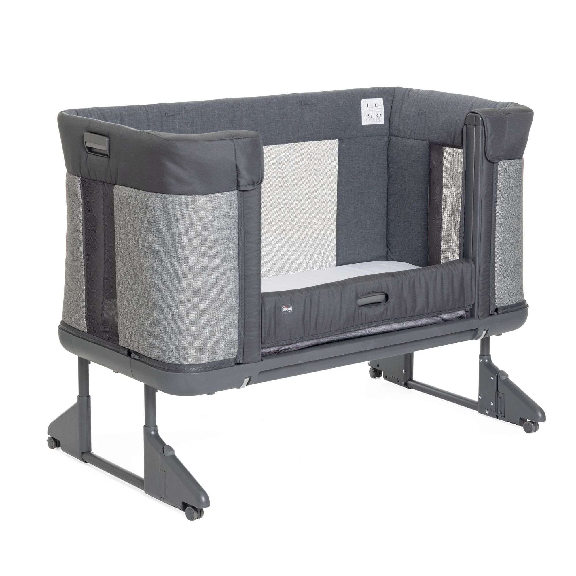 Детская кроватка Chicco Next2Me Forever 3в1 c рождения до 4 лет Rice прямоугольная, без маятника - фото 6