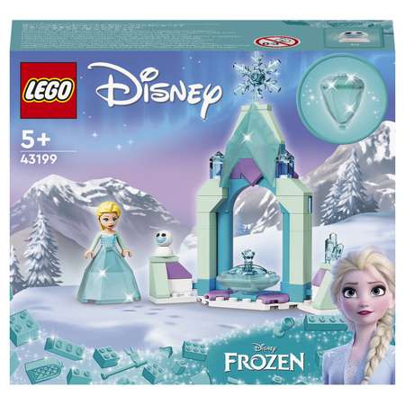 Конструктор LEGO Disney Princess Двор замка Эльзы блочный