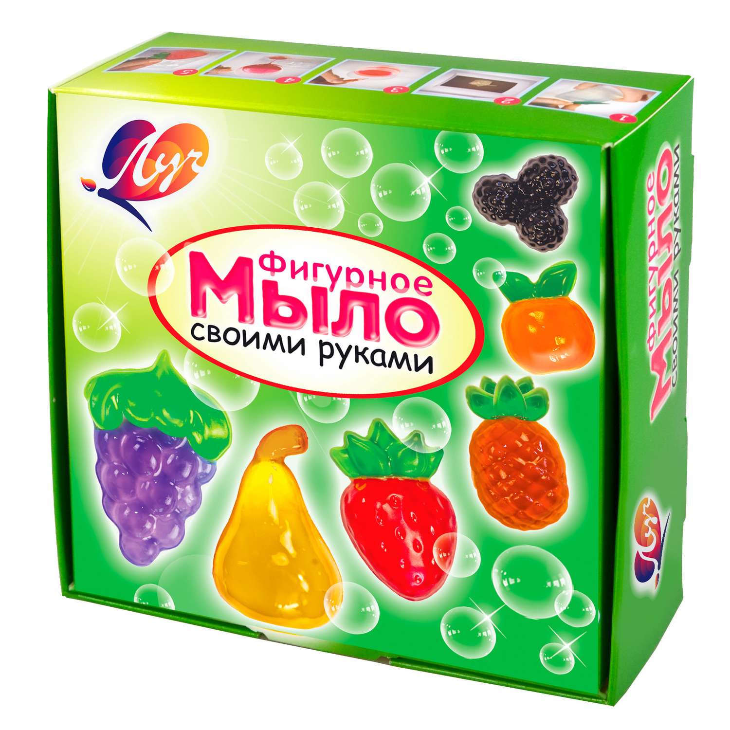 Набор Луч Фрукты мыло - фото 1