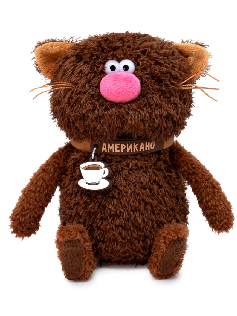 Мягкая игрушка котик 16 см - фото 8