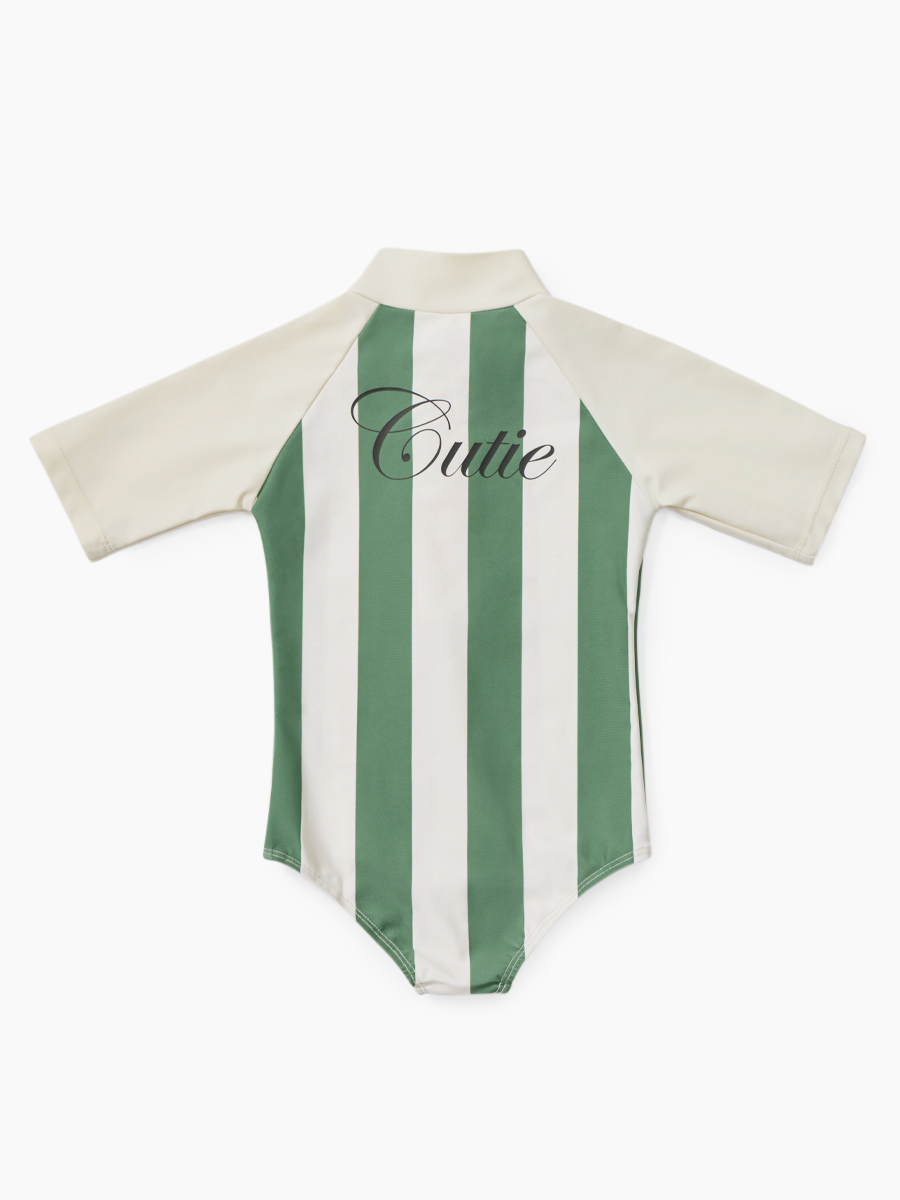 Костюм купальный Happy Baby 50657_green-stripe - фото 16