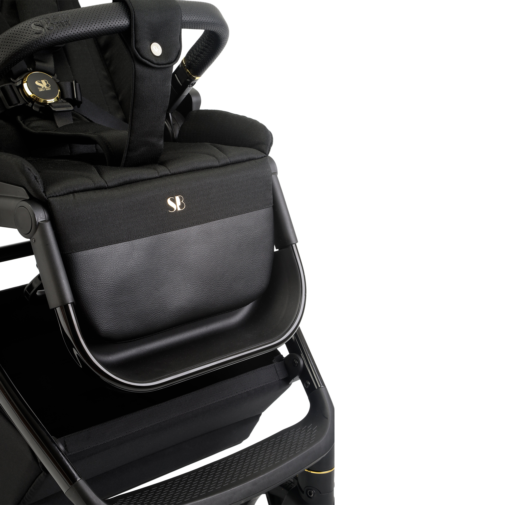 Коляска 3в1 Sweet Baby Elegante GL Black черный - фото 56