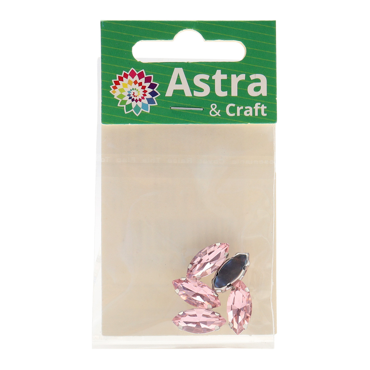 Набор для творчества Astra Craft аппликация Стразы для рукоделия 5 шт - фото 3