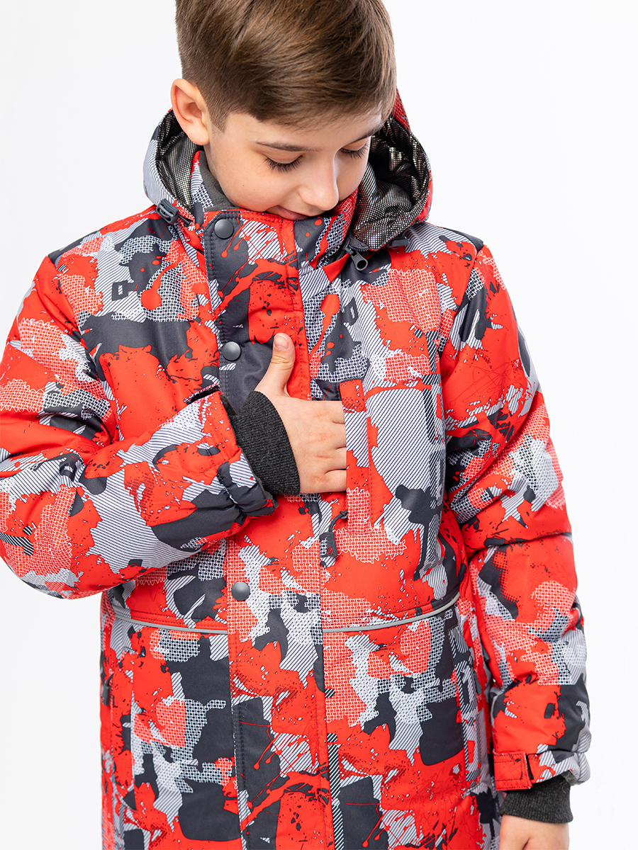 Костюм зимний RODOS М-195_Глобус/Красный - фото 9