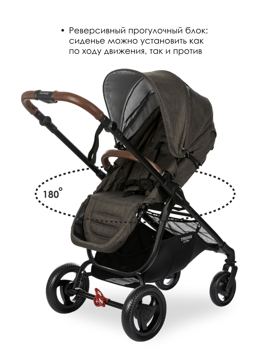 Коляска прогулочная Valco baby Snap 4 Ultra серый - фото 3