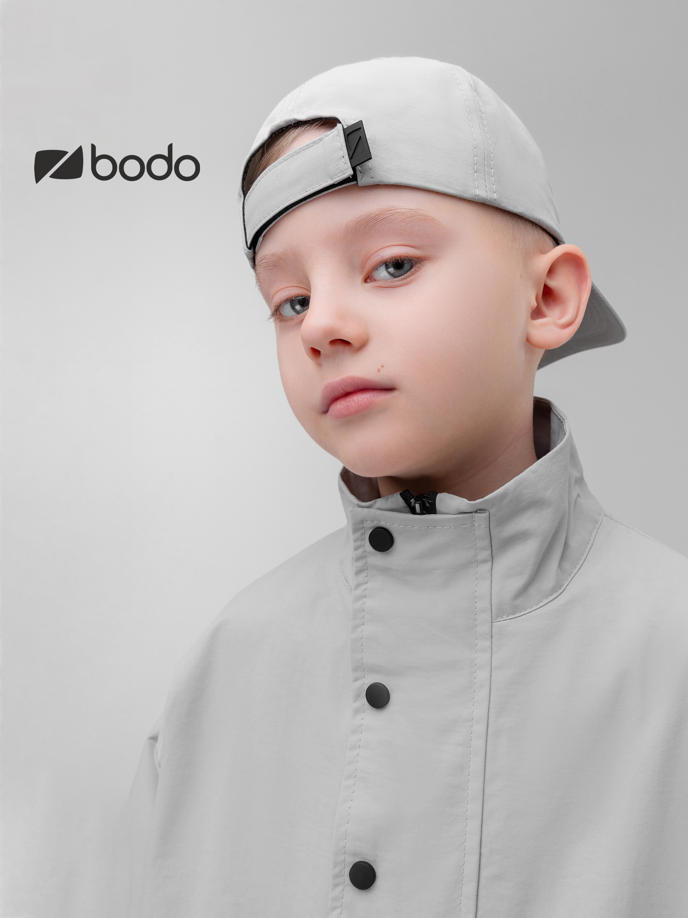 Бейсболка Bodo 45-19MU_светло-серый - фото 2